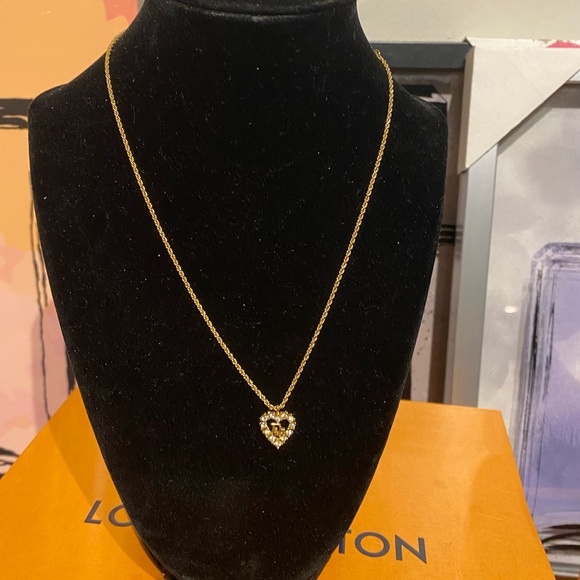 Christian Dior Heart Necklace